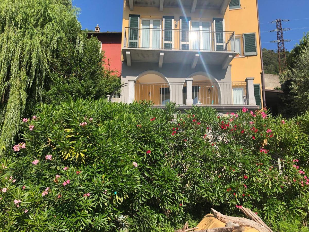 Cottage Il Cigno Con Accesso Al Lago - Como Lake Dervio Exteriör bild